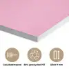 Yes fun - Groen - Roze PET vilt klein -closeup_NL