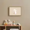 Kat - Kitten - Beige - Stippen Light Box met batterij (Wandlamp kind) middel -sfeer2_kind