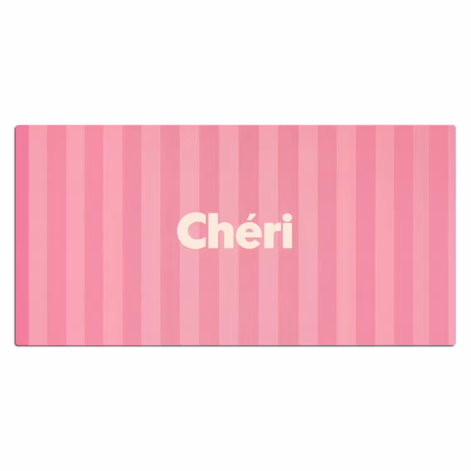 Bureau onderlegger - Gestreept - Roze - Chéri