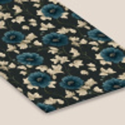 Botanisch - Bloemen - Blauw fotolijst zwart zonder passe partout klein 224 -zsfeer6