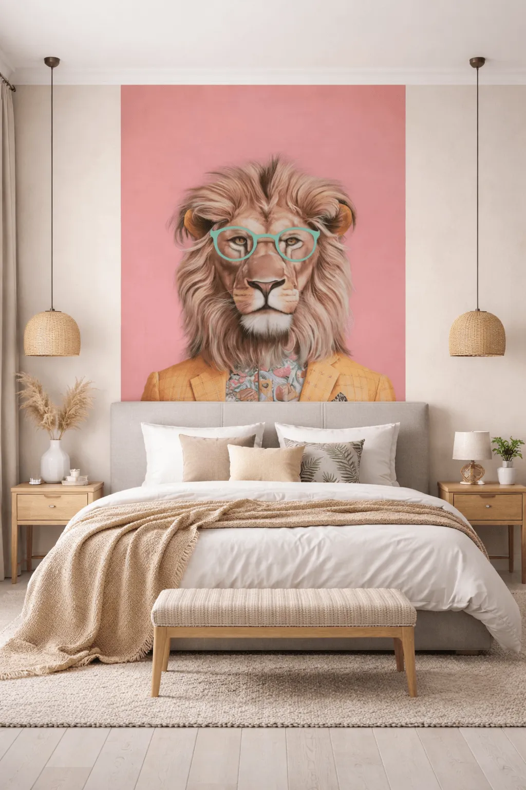 schlafzimmer tapete ideen
