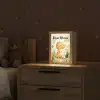 Dino - Voetbal - Oranje Light Box met kabel (Kinderlampje) klein -sfeer1_kind