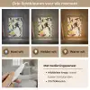 Vrouw - Mand - Citroenen - Bladeren Light Box met kabel (Tafellamp) klein -USP_lichtkleurNL