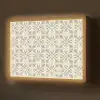 Tegel - Motief - Beige Light Box met batterij (Wandlamp) middel 907 -z3d_website