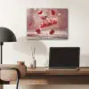 Aardbei - Taart- Eten - Roze PET vilt klein -sfeer5