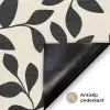 Elegant - Patroon - Zwart - Beige Deurmat klein 898 -antislip_NL