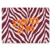 New era - Bordeaux - Zebraprint muismat rubber klein -3d