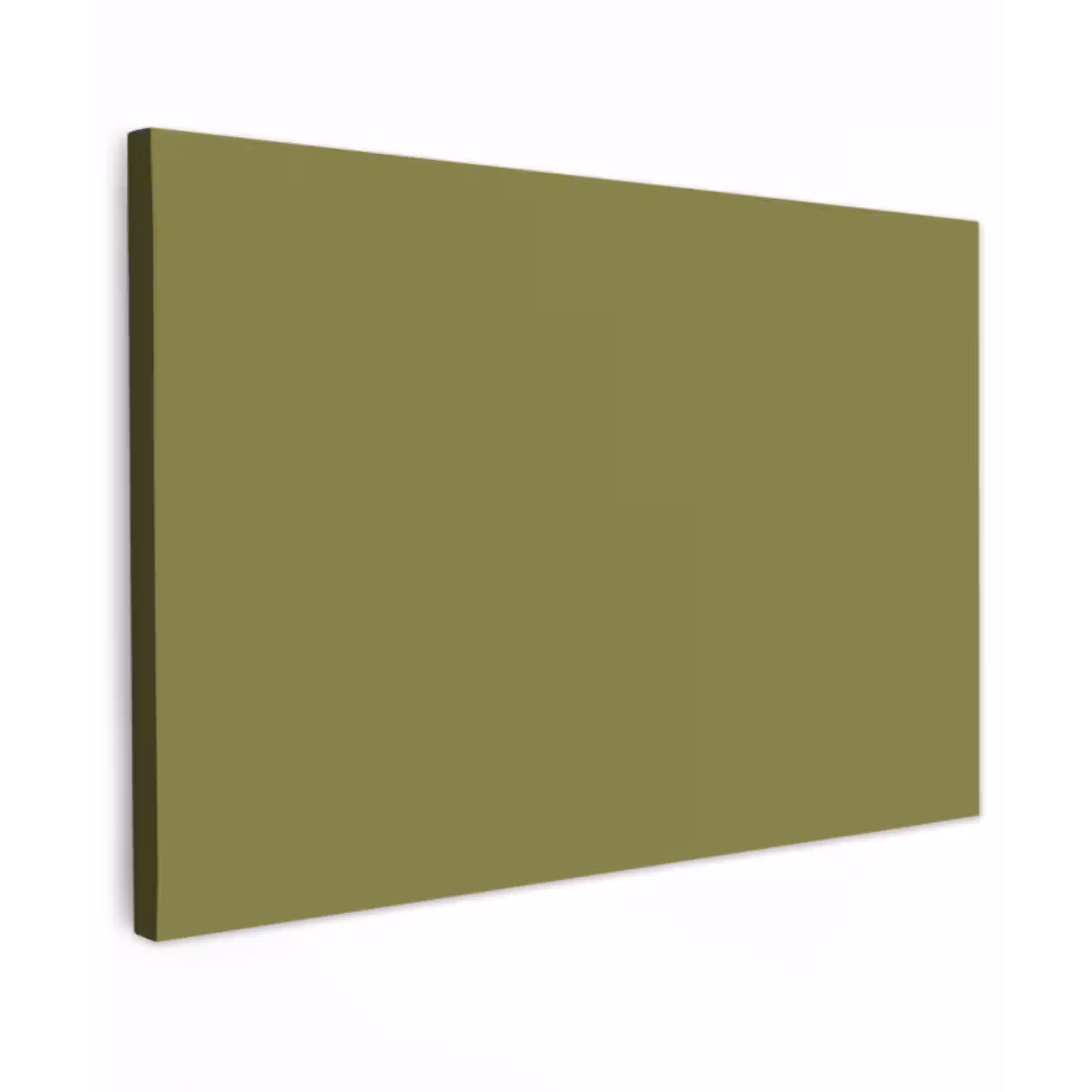 Juniper - Groen - Organisch Tuinposter op houten frame 2 cm dik klein 845 -3d