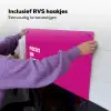 Focus on the good - Roze - Simple Inductie beschemer met haakjes klein -ky-ophangen-nl