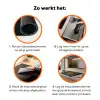 Kruiden - Lepels - Kleurrijk Inductie beschermer vinyl 3mm klein -zzzzzzz-td-werking