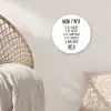 Quotes - Papa is mijn grote held - Spreuken - Papa Wandcirkel kunststof plaat 5mm dik klein -sfeer5