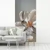 Bloem - Glazen - Doorzichtig fotobehang vinyl groot -woonkamer