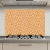 Giraf - Oranje - Patroon keuken achterwand spatscherm klein 900 -3d_website