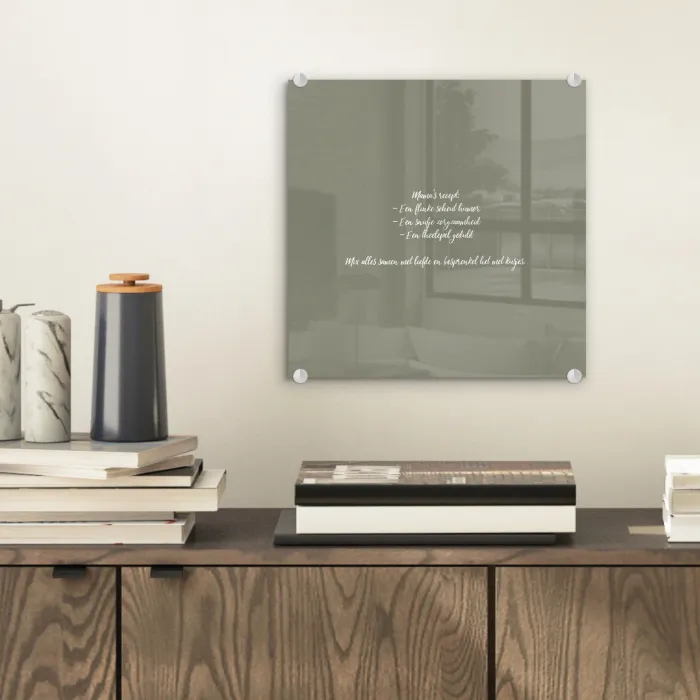 Quotes - Ma - Spreuken - Mama's recept - Koken plexiglas 5mm klein -sfeer1