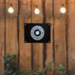 Vinyl - LP - Delfts Blauw - Muziek tuinposter los doek klein -sfeer1