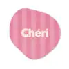 Gestreept - Roze - Chéri Wandcirkel Organisch Plexiglas middel -3d