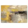 Abstract - Geel - Modern - Beige Placemat vinyl groot -zzsfeer1_Kitchenyeah-website
