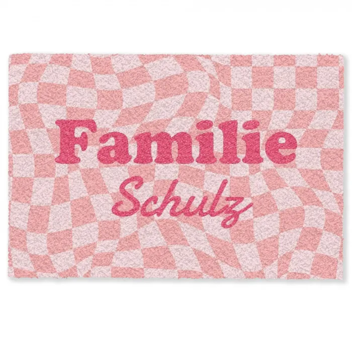 Familie – Rosa Deurmat klein -zkaufland3d