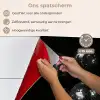 Discoballen - Minimalistisch - Zwart keuken achterwand spatscherm klein -spatscherm_NL