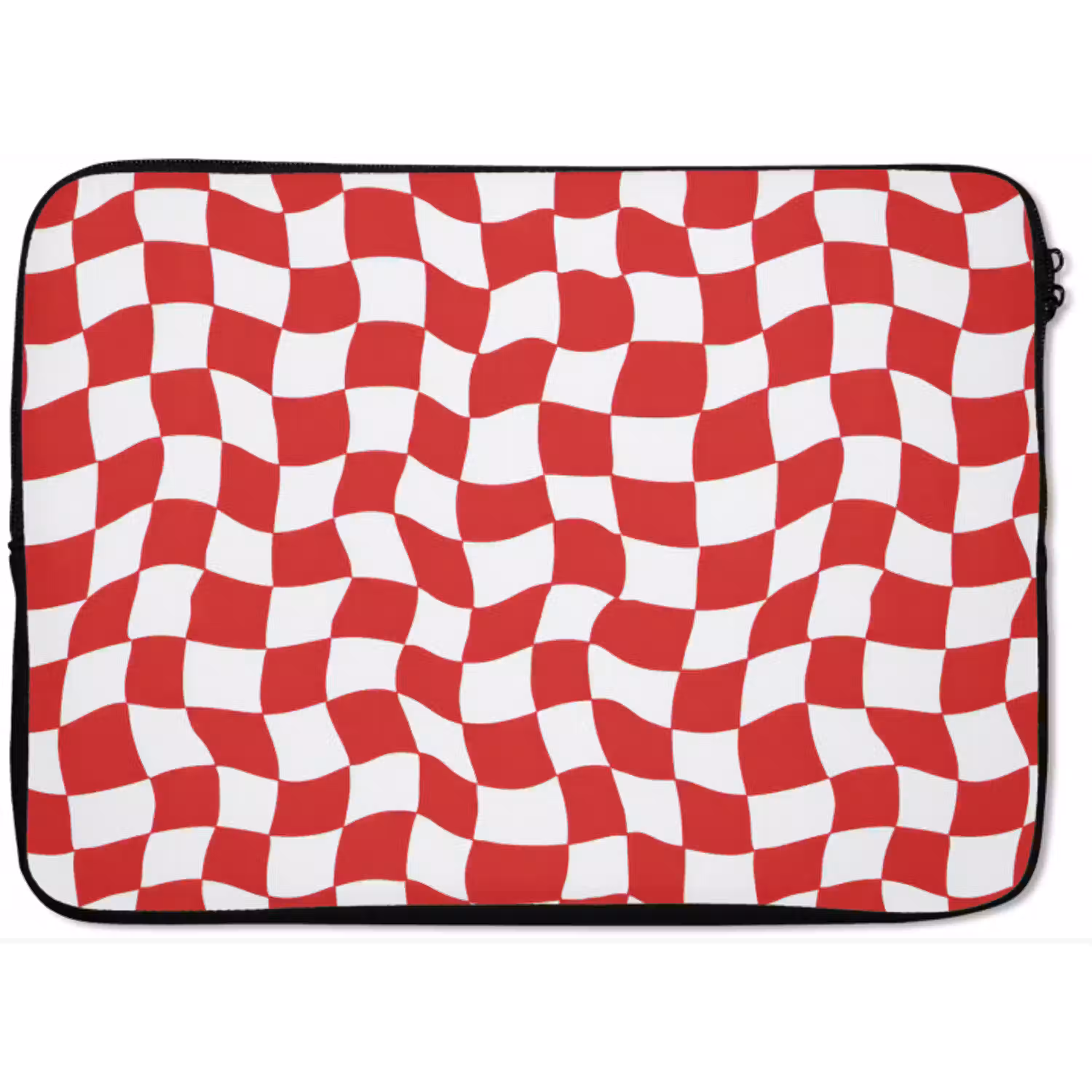 Golvend - Patroon - Rood laptophoes neopreen klein 279 -zkaufland3dotto