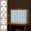 Patroon - Streep - Blauw Light Box met batterij (Wandlamp) middel 907 -USP_websiteoverzichtNL