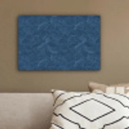 Golven - Textuur - Patroon - Blauw canvas 2cm klein 34 -sfeer3