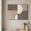 Raster - Halve cirkels - Contrast Textielframe zwart klein -sfeer2