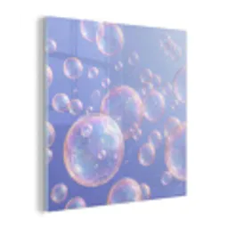 Pastel - Bubbels - Dromerig plexiglas 5mm klein -z3d