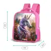 Lavendel lentehoorn Kinderrugzak - Roze middel -productfoto_formaten
