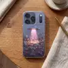 Ufo - Rozen - Pastelkleuren Telefoonhoesje iPhone 17 Pro klein -sfeer1