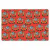 Rood - Disco - Patroon Placemat vinyl groot 368 -zzsfeer1_Kitchenyeah-website