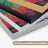 Oude man - Expressief - Kleurrijk Textielframe zwart klein -USP_kleurenDE
