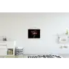 Boeket - Veldbloemen - Vaas textielposter latten blank klein -kinderkamer
