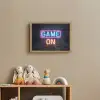 Game on - Neon - Muur Light Box met batterij (Wandlamp kind) middel -sfeer2_kind