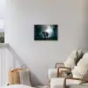 Olifant - Dieren - Licht - Bos - Natuur - Wilde dieren Tuinposter op houten frame 2 cm dik klein -sfeer1