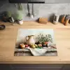 Fruit - Kruiden - Landelijk Inductie beschermer vinyl 3mm middel -sfeer5