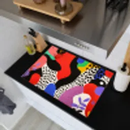 Abstract - Vormen - Kleuren - Stippen Inductie beschemer met haakjes klein -sfeer1
