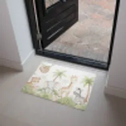 Dieren - Jungle - Pastel Deurmat klein -sfeer5