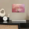 Boom - Roze - Goud - Modern poster papier klein -sfeer1