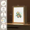 Schildpad - Waterverf - Kleuren - Dieren - Meisjes - Jongens Light Box met kabel klein -USP_NL