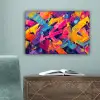 Abstract - Vormen - Kleurrijk canvas 2cm klein -sfeer4
