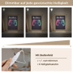 Neon - Controller - Verfspatten - Game Light Box met kabel (Kinderlampje) klein -USP_dimbaarDE