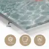 Badeend - Zwemband - Geel plexiglas 5mm klein -sfeer2