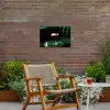 Kers - Cocktail - Rood - Marmer Tuinposter op houten frame 2 cm dik klein -sfeer3