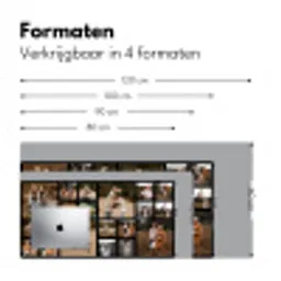 Fotocollage - 20 afbeeldingen Muismat XXL klein -sfeer5