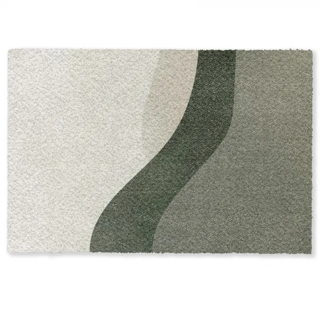Deurmat - Japandi - Groen - Abstract - Modern
