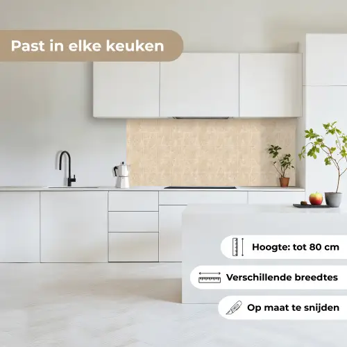 Marmer - Tegels - Beige keuken achterwand 2 middel 871 -sfeer4_NL