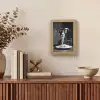 Geit - Bord - Spaghetti - Zwart Wit Light Box met kabel (Tafellamp) klein -sfeer2