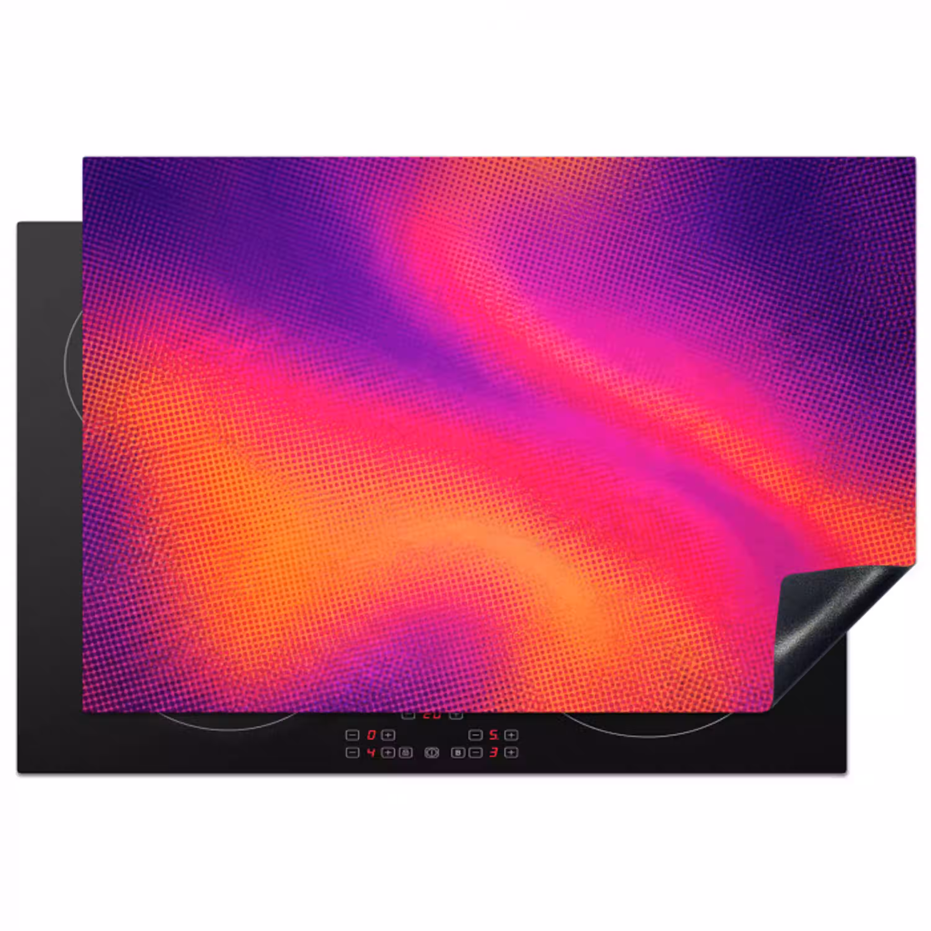 Abstract - Patroon - Kleurverloop Inductie beschermer vinyl 3mm klein -3d