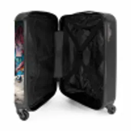 Skater schildpad NBS - Handbagage koffer - Kinderen Unisex middel -binnenkant